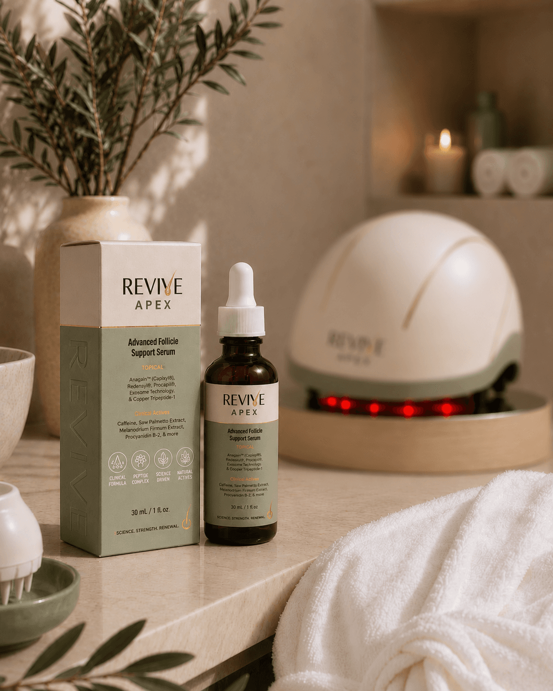 Revive Apex serum and ApexLight 552